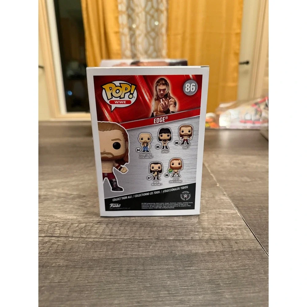 Funko Pop! WWE Edge #86 Vinyl Figure Rated-R Superstar Wrestling Collectible